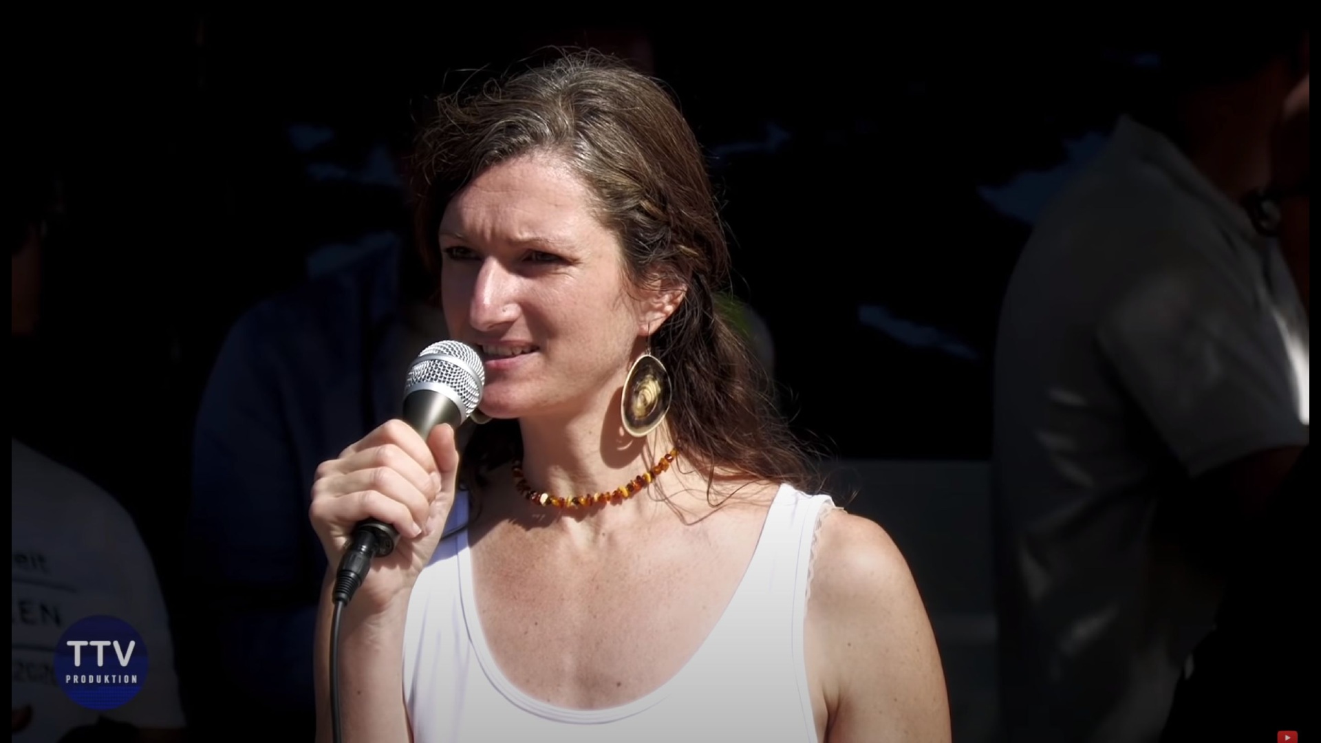 Friederike Pfeiffer de Bruins Rede bei der Querdenken Demo in Mannheim