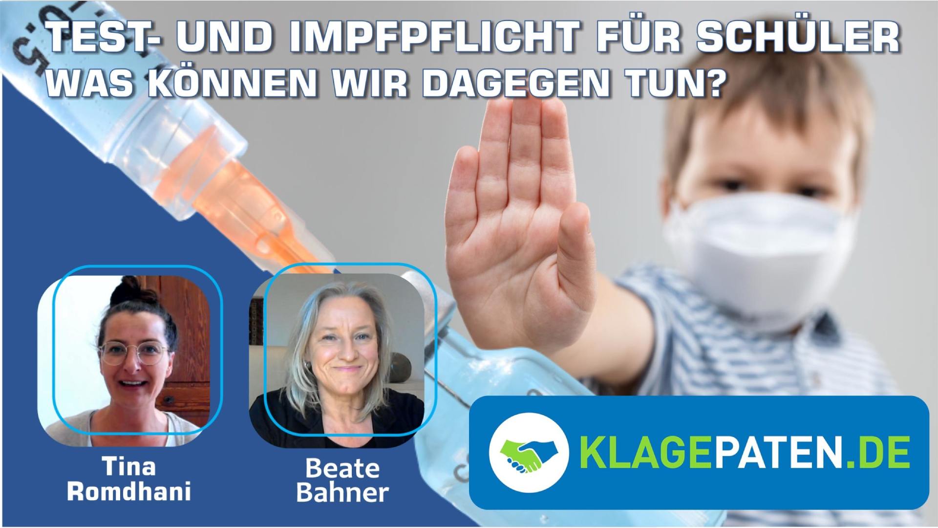 Beate Bahner im Gespräch: Test- und Impfpflicht für Schüler – Was können wir dagegen tun? KPTV#33