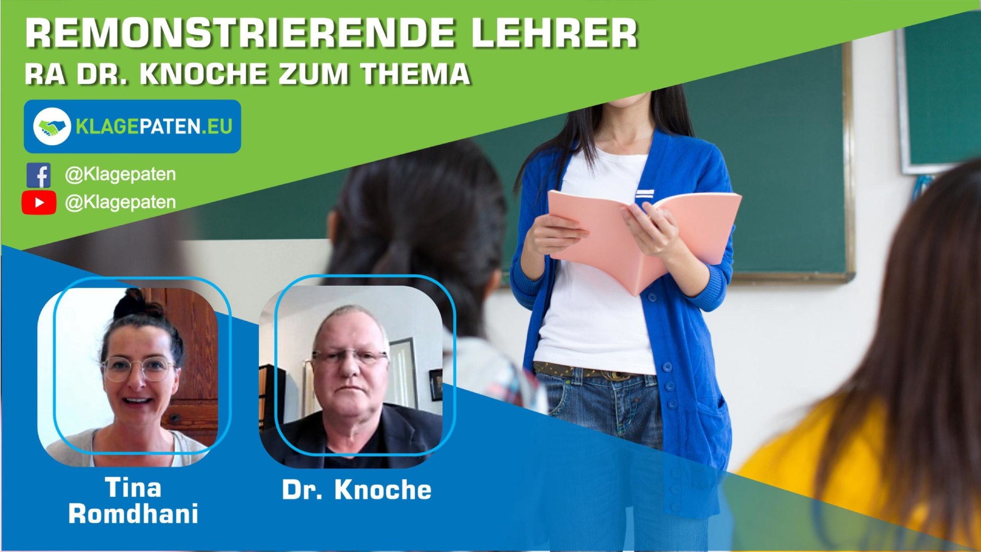 Lehrer remonstrieren  RA Dr Knoche redet Klartext Remonstration ist Pflicht KPTV#40
