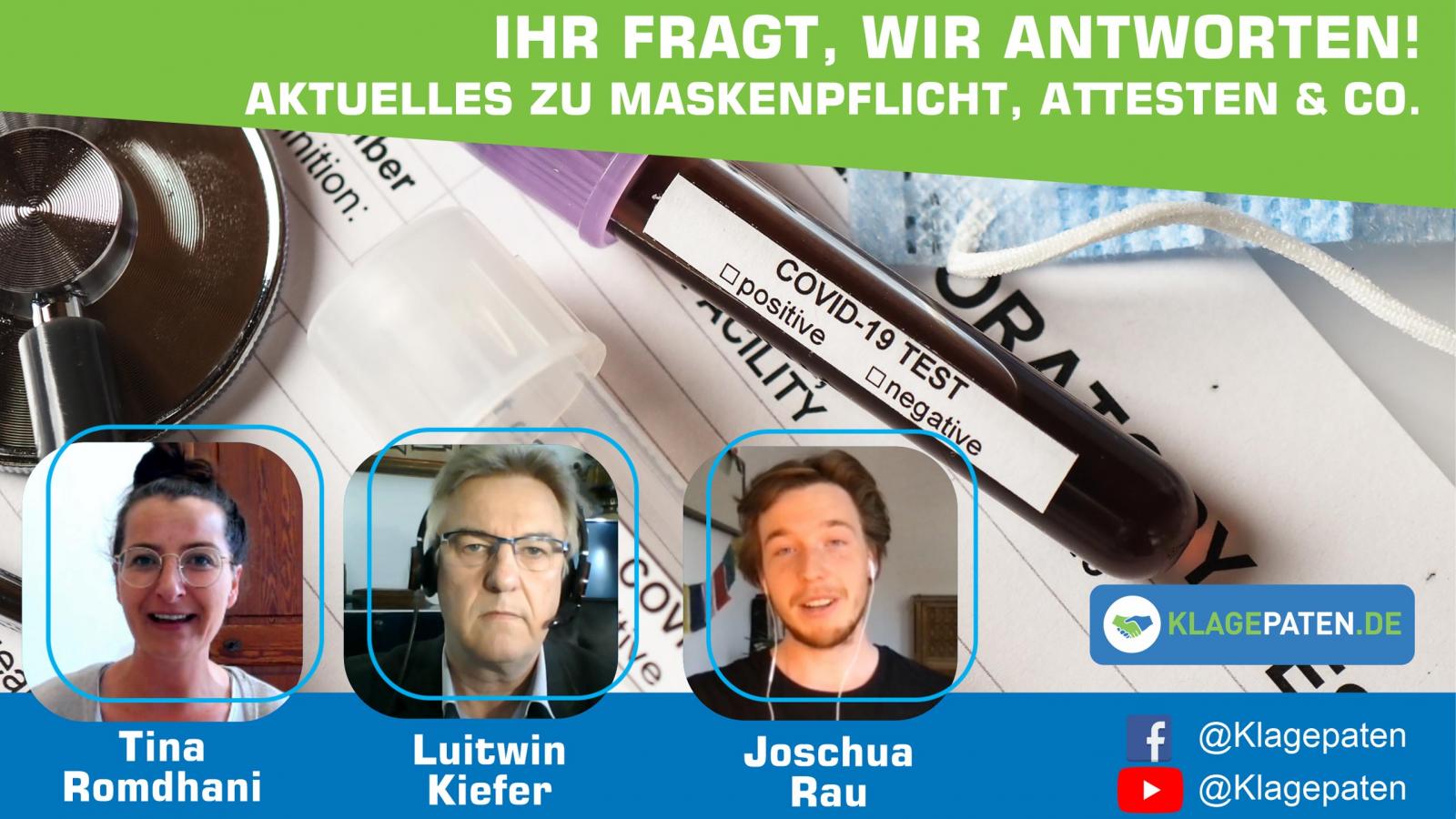 ? Die Jugend fragt – Tina und RA Kiefer antworten
