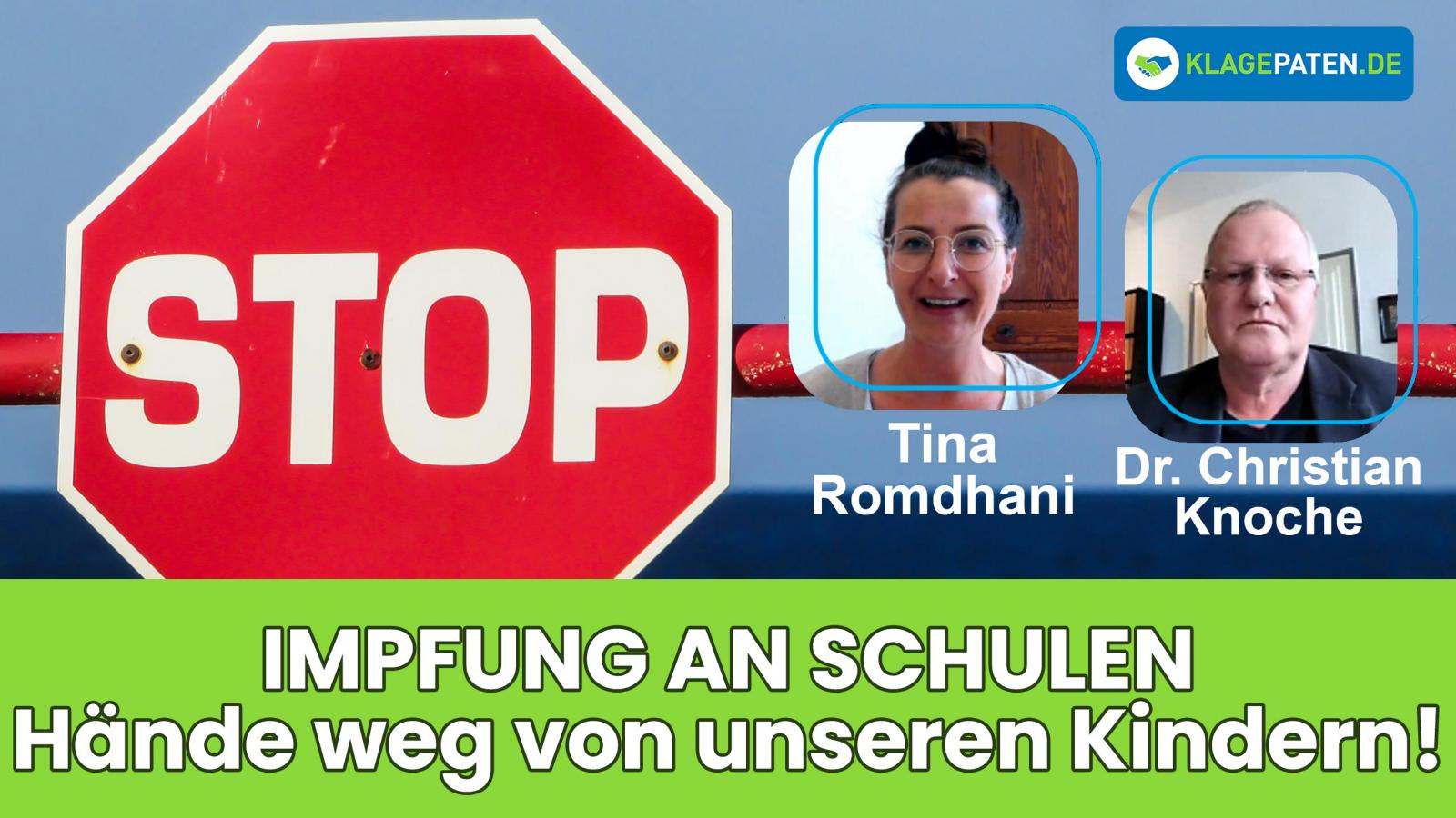 🔴 Impfungen in den Schulen – Hände weg von unseren Kindern mit RA Dr. Knoche KPTV #72