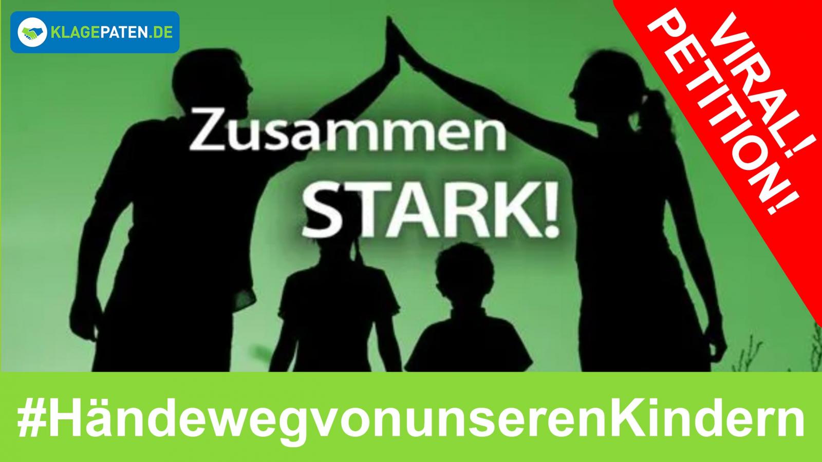 🚨 Hände weg von unseren Kindern 🚨 Petition!