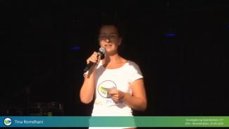 Tina Romdhani spricht am Weltkindertag in Ulm bei Querdenken 731